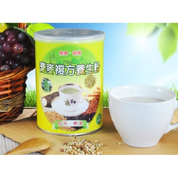   蕎麥複方養生粉罐