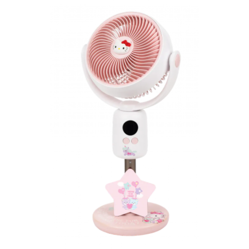 HELLO KITTY創意擺頭遙控風扇
